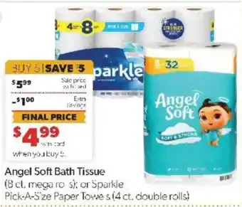 Family Fare Angel Soft Bath Tissue offer