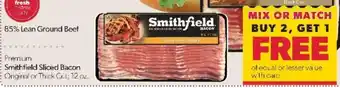 Family Fare Smithfield Sliced Bacon offer