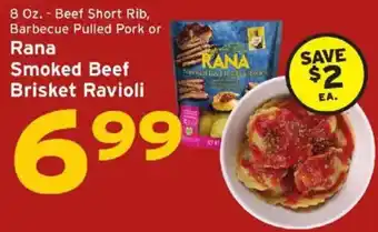 Hannaford Rana Smoked Beef Brisket Ravioli offer