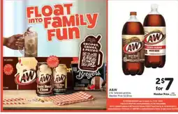 Vons A&W Root Beer Float offer