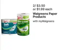 Walgreens Walgreens Paper Products offer