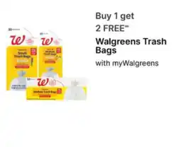 Walgreens Walgreens Trash Bags offer