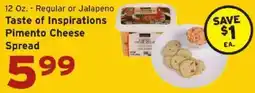 Hannaford Taste of Inspirations Pimento Cheese Spread offer