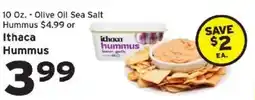Hannaford Ithaca Hummus offer
