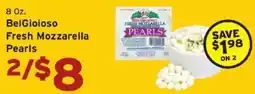 Hannaford BelGioioso fresh mozzarella pearls offer