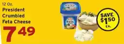 Hannaford President crumbled feta cheese offer