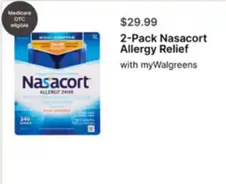 Walgreens Nasacort Allergy Relief offer