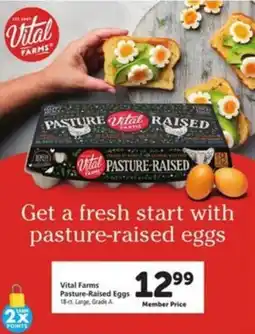 Vons Vital Farms Pasture-Raised Eggs offer
