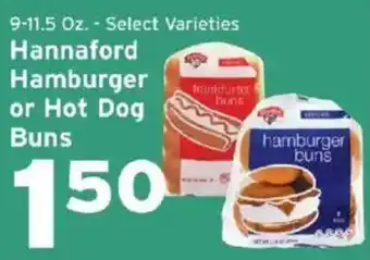 Hannaford Hannaford Hamburger or Hot Dog Buns offer
