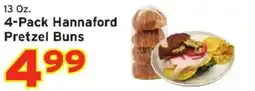 Hannaford Hannaford pretzel buns offer