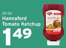Hannaford Hannaford tomato ketchup offer