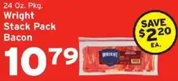 Hannaford Wright stack pack bacon offer