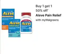 Walgreens Aleve Pain Relief offer
