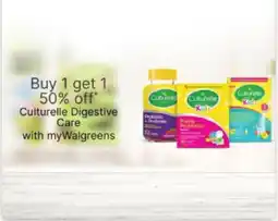 Walgreens Culturelle Digestive Care offer