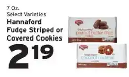 Hannaford Hannaford Fudge Striped or Covered Cookies offer