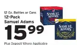 Hannaford Samuel Adams offer
