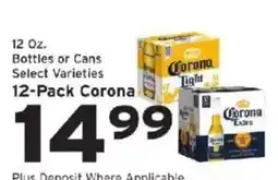 Hannaford 12-pack corona offer