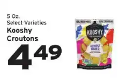 Hannaford Kooshy Croutons offer