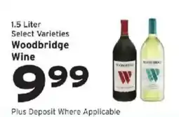 Hannaford Woodbridge Wine offer