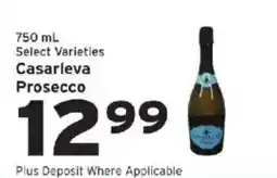 Hannaford Casarleva Prosecco offer