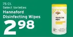 Hannaford Hannaford disinfecting wipes offer