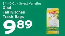 Hannaford Glad tall kitchen trash bags offer