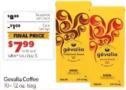 Family Fare Gevalia Coffee offer