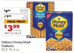 Family Fare Nabisco Honey Maid Grahams offer