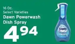 Hannaford Dawn Powerwash Dish Spray offer