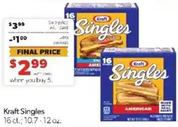 Family Fare Kraft Singles offer
