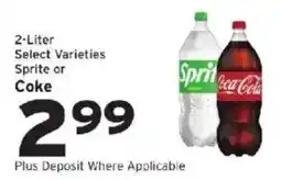 Hannaford Sprite or Coke offer