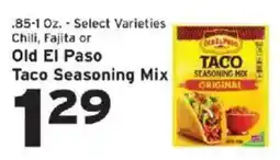 Hannaford Old El Paso taco seasoning mix offer