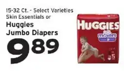 Hannaford Huggies jumbo diapers offer