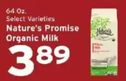 Hannaford Nature's Promise Organic Milk offer