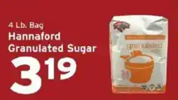 Hannaford Hannaford granulated sugar offer