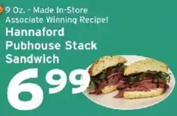 Hannaford Hannaford Pubhouse Stack Sandwich offer