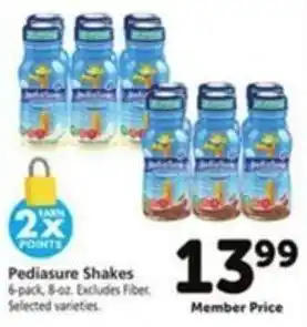 Vons Pediasure Shakes offer