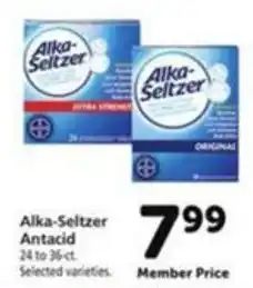 Vons Alka-Seltzer Antacid offer