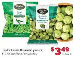 Family Fare Taylor Farms Brussels Sprouts or Snap Peas offer