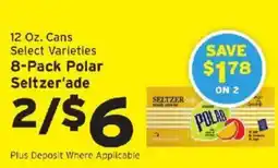 Hannaford Polar Seltzer'ade offer