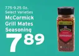 Hannaford McCormick Grill Mates Seasoning offer