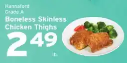 Hannaford Hannaford boneless skinless chicken thighs offer