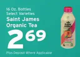 Hannaford Saint James Organic Tea offer