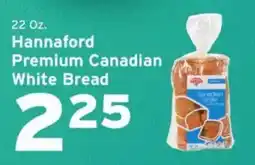 Hannaford Hannaford premium canadian white bread offer