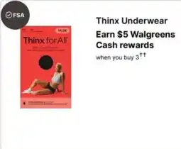Walgreens Thinx Underwear offer