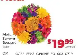 Family Fare Aloha Summer Bouquet offer