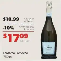 Family Fare LaMarca Prosecco offer