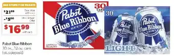 Family Fare Pabst Blue Ribbon offer