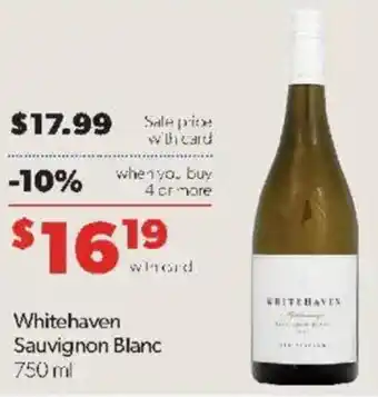Family Fare Whitehaven Sauvignon Blanc offer