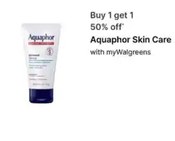 Walgreens Aquaphor Skin Care offer